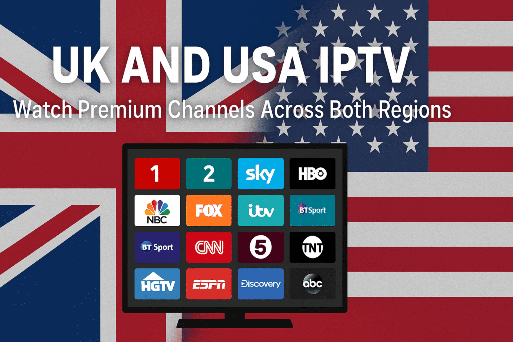 UK IPTV and USA IPTV – Watch Premium Channels Across Both Regions
