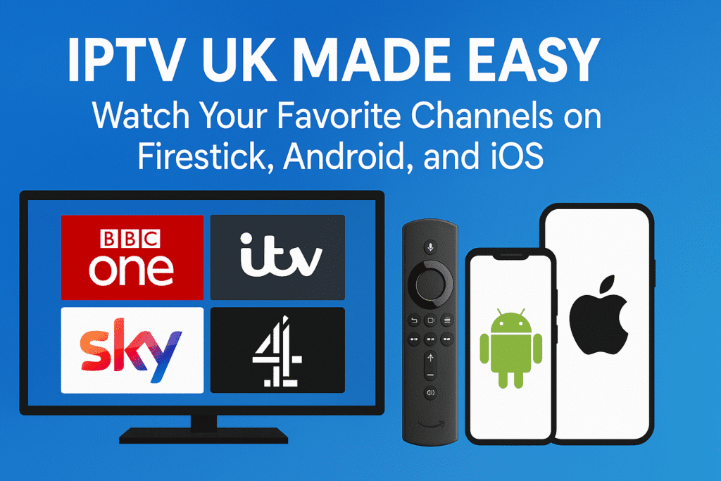 IPTV UK Made Easy: Watch Your Favorite Channels on Firestick, Android, and iOS