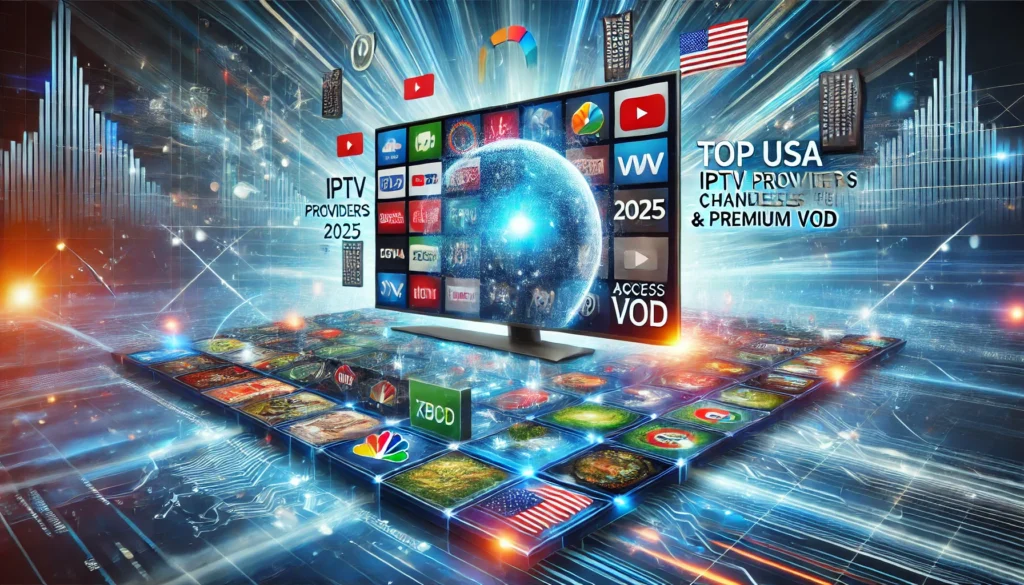Top USA IPTV Providers 2025: Access 10,000+ Channels & Premium VOD
